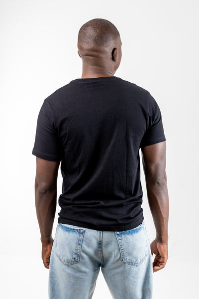 BLACK CREWNECK GENTEEL T-SHIRT