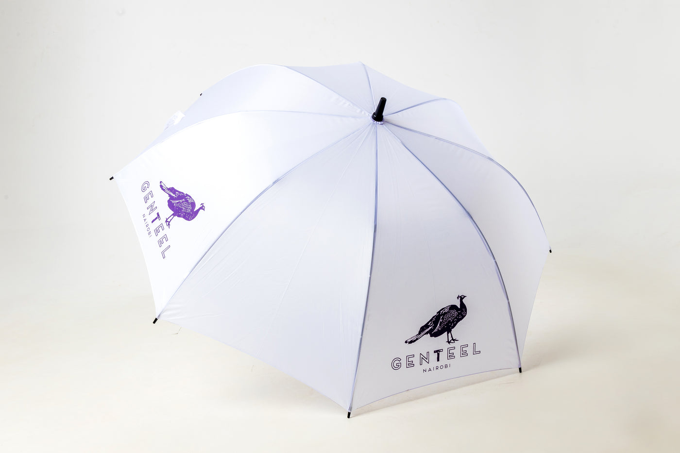 WHITE GENTEEL UMBRELLA