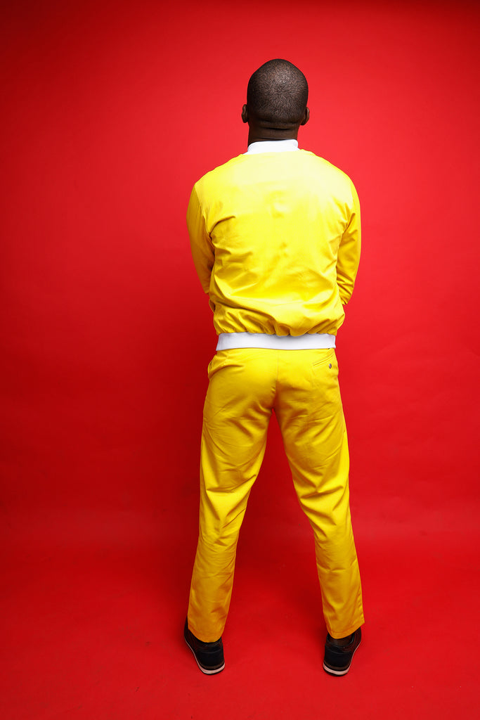 Yellow Bomber Suit - GENTEEL - Image Is Half The Story Told